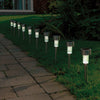 10 Pcs Outdoor Stainless Steel Solar Lights - Mega Cart