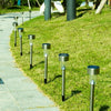 10 Pcs Outdoor Stainless Steel Solar Lights - Mega Cart
