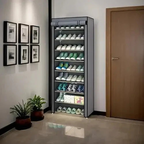 10-Tier Fabric Shoe Wardrobe - Mega Cart