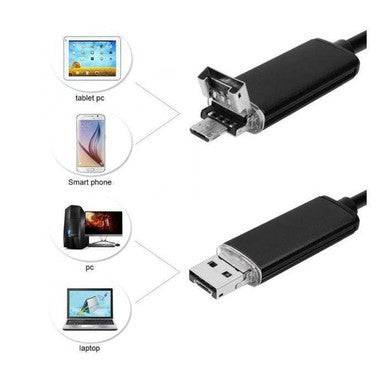 10m Waterproof USB Endoscope Camera with LED Lights for Android - Mega Cart