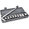 10Pc Multi-Size Wrench and Socket Hand Tool Set - Mega Cart