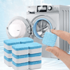 12 Piece Washing Machine Effervescent Cleaning Block - Mega Cart
