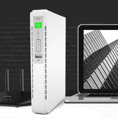 12000mAh Portable Mini UPS for Routers, Modems, and Cameras - Mega Cart