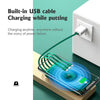 15000mAh Portable Powerbank with 4 Output Built In Cables - Mega Cart