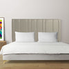 PrimeNest Luxurious Delilah Leather Headboard - Modern & Elegant Design