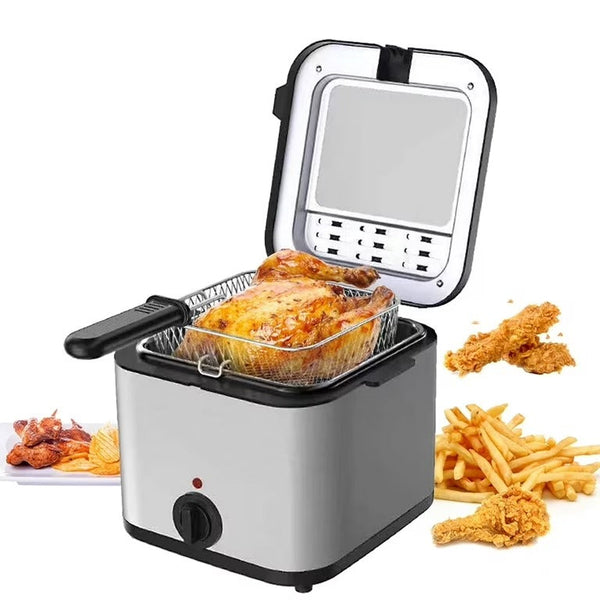 2.5L Deep Fryer with Adjustable Heat Control - Mega Cart