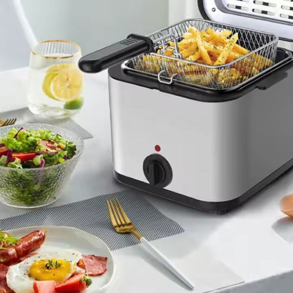 2.5L Deep Fryer with Adjustable Heat Control - Mega Cart