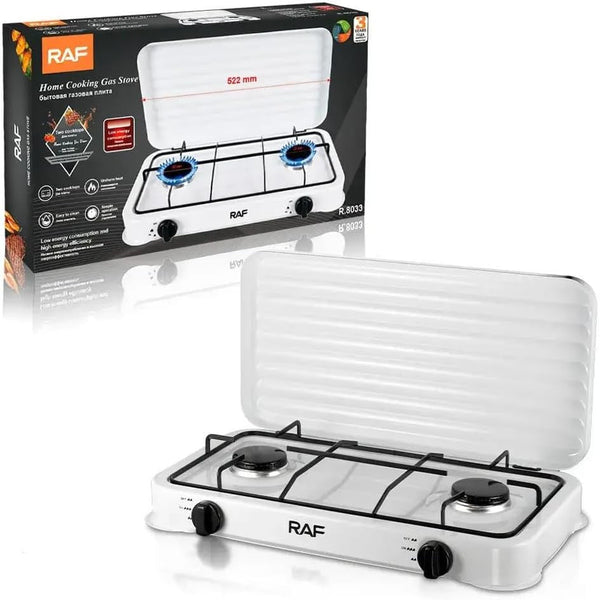 2 Burner Portable Gas Stove - Mega Cart
