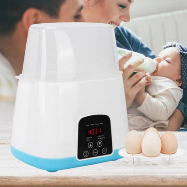 2-in-1 Baby Bottle Warmer & Steriliser with LED Display - Mega Cart