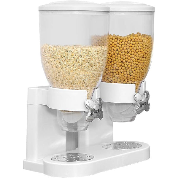 2-in-1 Cereal Dispenser with Dual Storage - Mega Cart