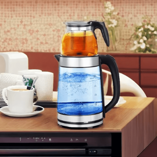2-in-1 Multifunctional Electric Kettle with Teapot - Mega Cart