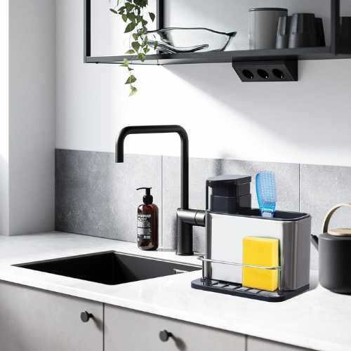 2-in-1 Soap Dispenser & Storage Organizer - Mega Cart