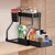 2-Tier Sliding Storage Rack - Mega Cart