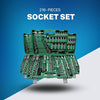 216-Piece Professional Socket Tool Set - Mega Cart