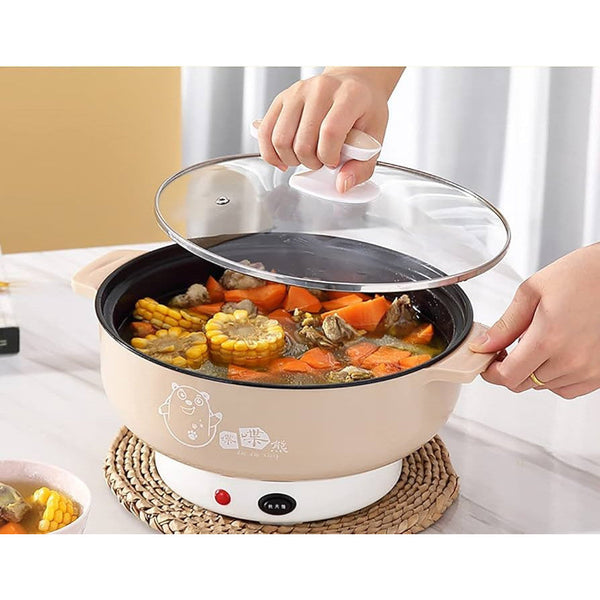 220V Electric Cooker with Steamer - Mega Cart