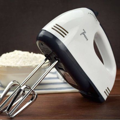260W Hand Mixer with 7 Speeds and Stainless Steel Beaters - Mega Cart