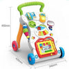 3-in-1 Baby Sit-to-Stand Musical Activity Walker & Stroller Toy - Mega Cart