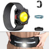 3-in-1 LED Headlamp with Waist and Wrist Mounting - Mega Cart