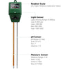 3-in-1 Soil Meter for Moisture, Light, and pH - Mega Cart
