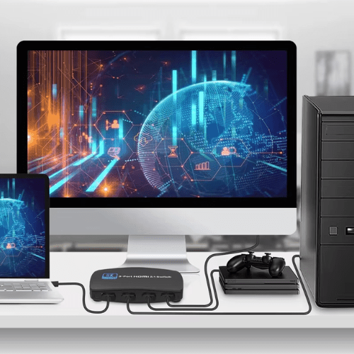 3-Port HDTV 2.1 Switch - Mega Cart