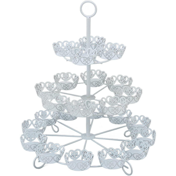 3-Tier Cupcake Stand Display - Mega Cart