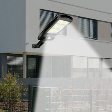300W Solar LED Street Light - Energy Efficient Outdoor Lighting - Mega Cart