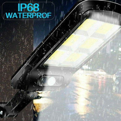 300W Solar LED Street Light - Energy Efficient Outdoor Lighting - Mega Cart