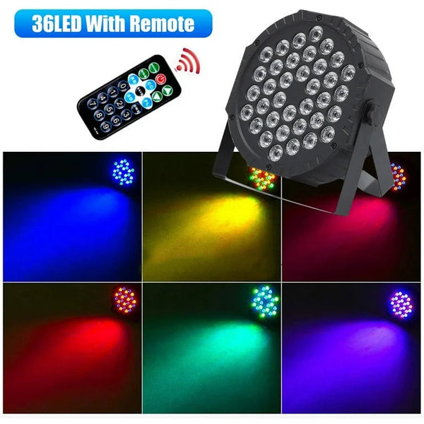 36W Stage Light with Remote Control - Mega Cart