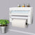 4-in-1 Kitchen Roll Dispenser & Spice Rack with Cutter - Mega Cart