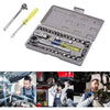 40Pc Combination Wrench and Socket Ratchet Kit - Mega Cart