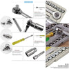40Pc Combination Wrench and Socket Ratchet Kit - Mega Cart