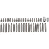 40Pc Hex, Spline & Star Bit Socket Set - Mega Cart