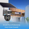 4G Outdoor Solar Camera with Dual Lens - Mega Cart