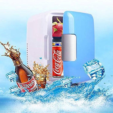4L Mini Car Cooler & Warmer - Portable 12V Fridge for Travel - Mega Cart