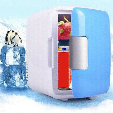 4L Mini Car Cooler & Warmer - Portable 12V Fridge for Travel - Mega Cart