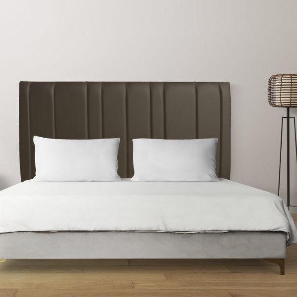 PrimeNest Luxurious Delilah Leather Headboard - Modern & Elegant Design