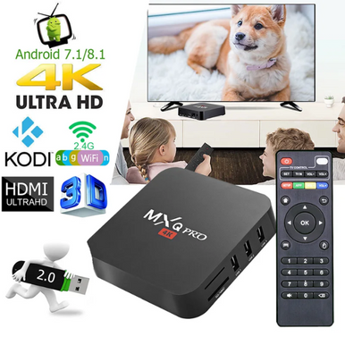 5G 4K MXQ Pro Android TV Box – Ultra HD Streaming Device - Mega Cart