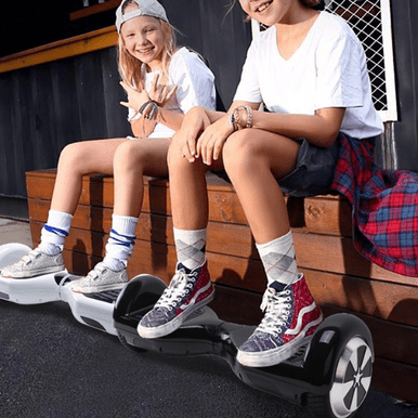 6.5" Bluetooth Hoverboard with LED Lights & Speaker - Mega Cart