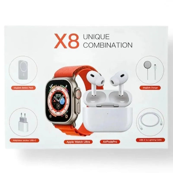 6-in-1 X8 Fitness Smart Watch - Mega Cart