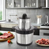 6L Food Processor with Stainless Steel Bowl - Mega Cart