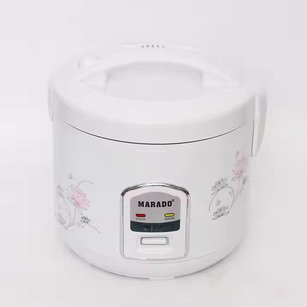 900W Electric Rice Cooker with Non-Stick Pot - Mega Cart