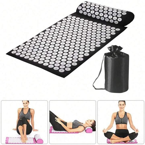 Acupressure Mat and Pillow Set