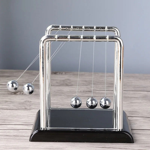 Newton’s Cradle Balance Balls for Desk & Learning Fun - Mega Cart