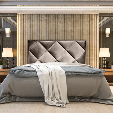 PrimeNest Alina Luxurious Velvet Headboard