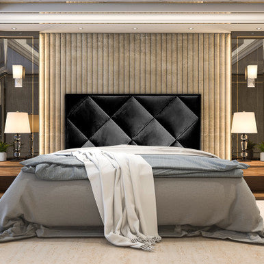 PrimeNest Alina Luxurious Velvet Headboard