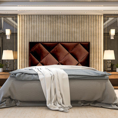 PrimeNest Alina Luxurious Velvet Headboard