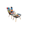 PrimeNest – Indie Mosaic Lounge Chair Set