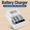 Rechargeable Battery Kit AA/AAA Charger - Mega Cart