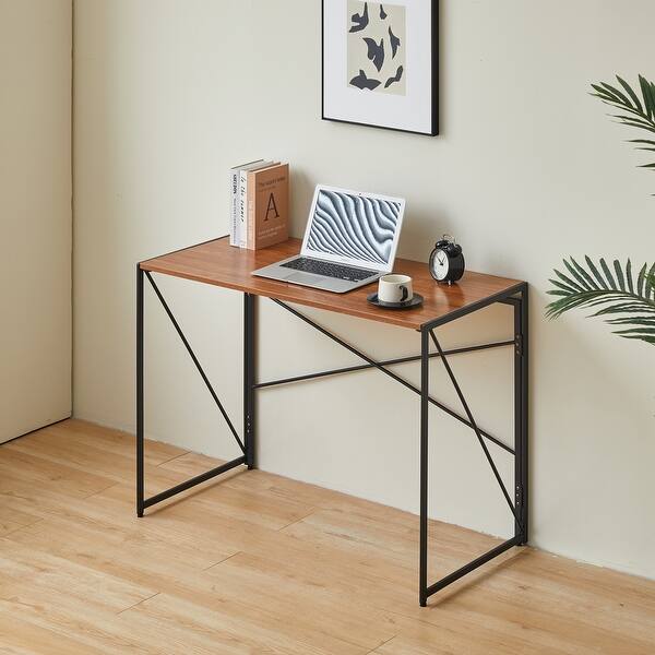 Foldable Space-Saving Desk for Home or Office