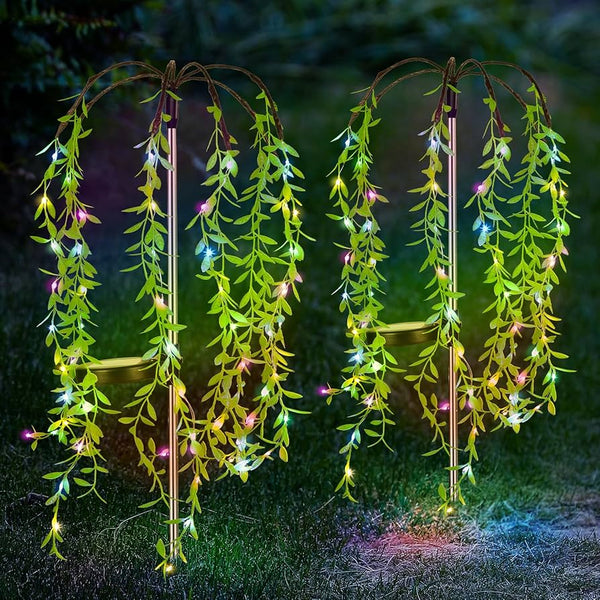 Vibrant 4-Piece Garden Solar Lights